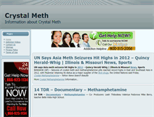 Tablet Screenshot of crystal--meth.com